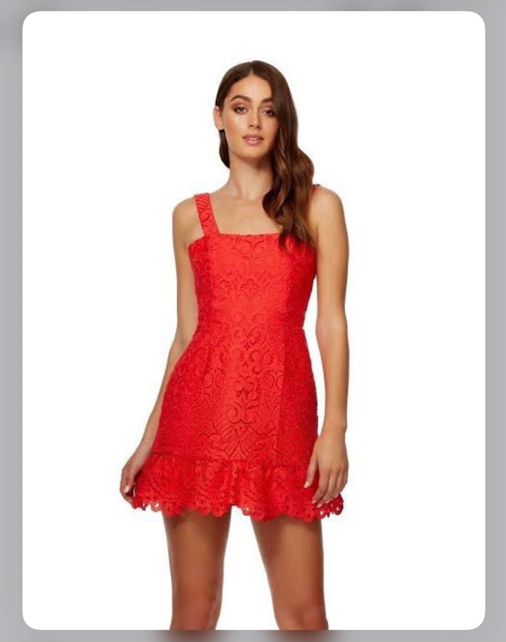 kookai red lace dress Womens Dress Kookai Red Long Sleeve Dress Meet Our New Discover The Bloom Maxi And Mini