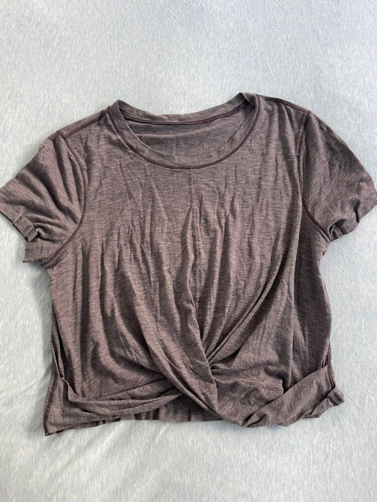 Lululemon Front Twist Tshirt
