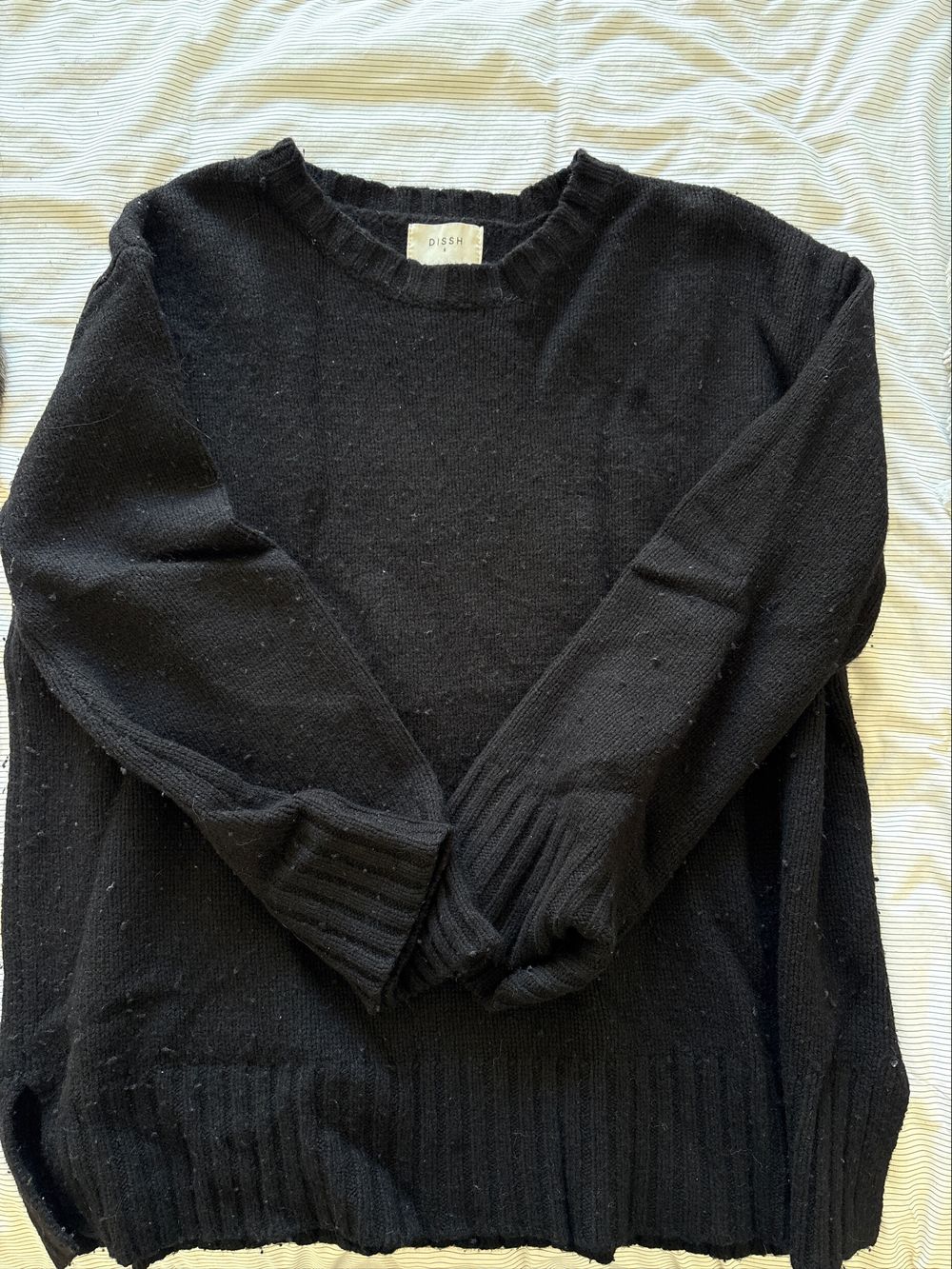 DISSH Black Knit Jumper