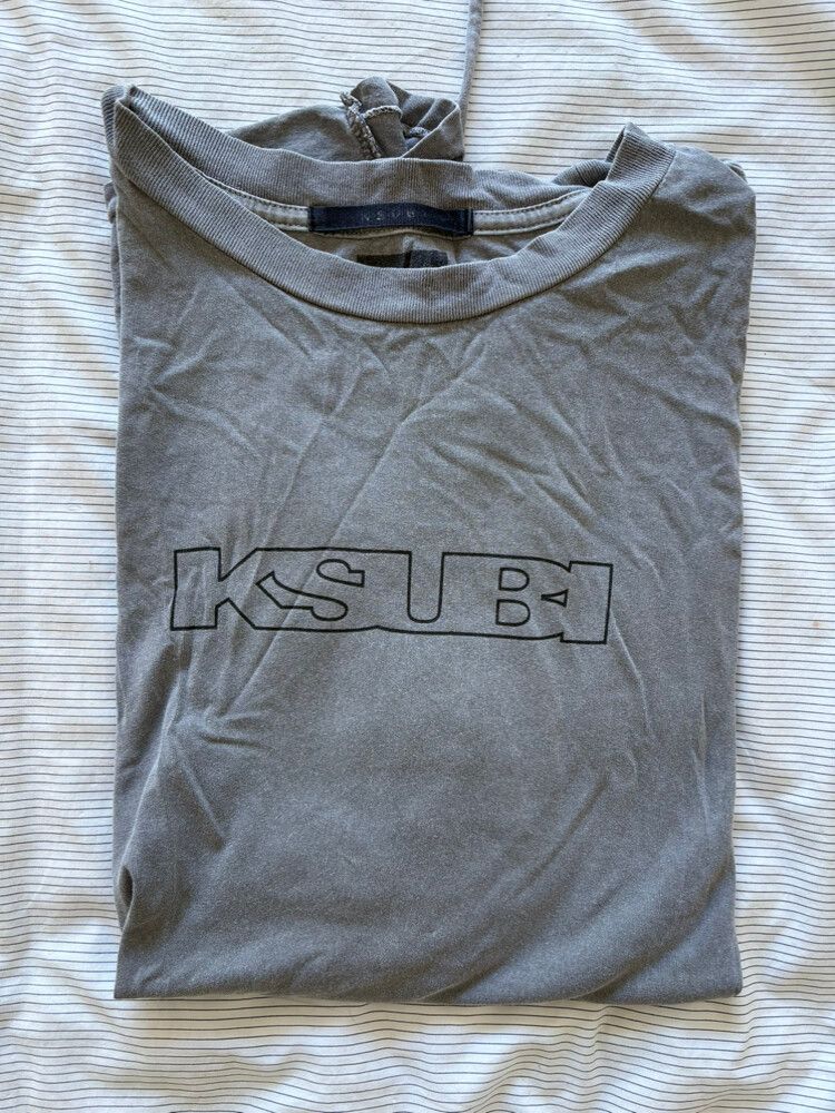 Ksubi Grey Graphic T-Shirt