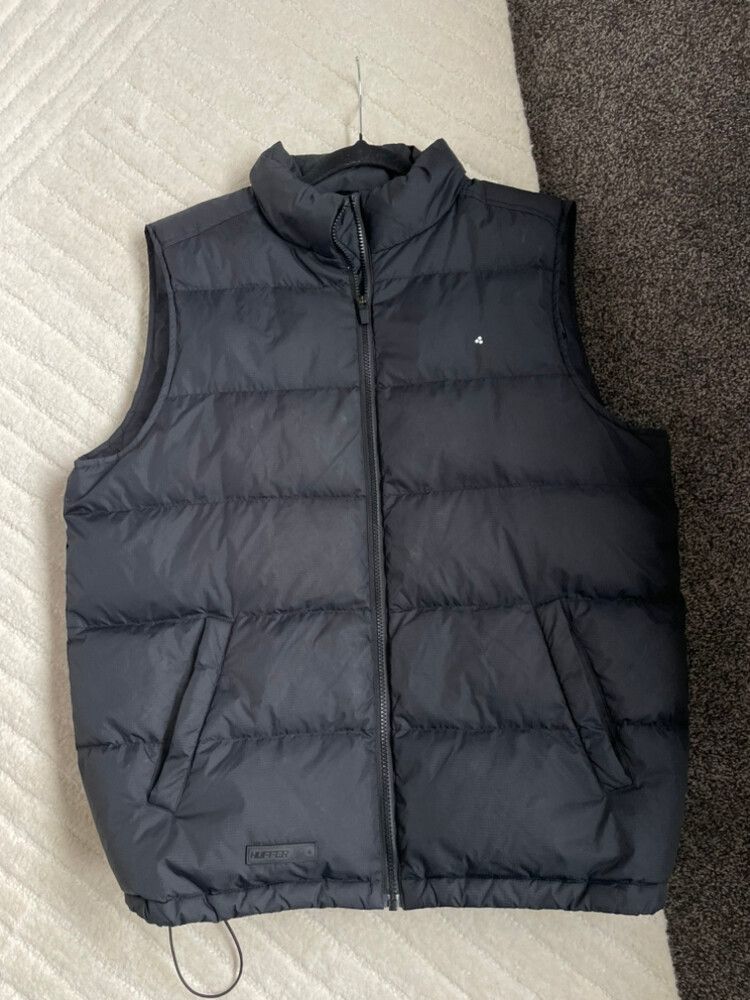 Huffer street down vest, men’s size M