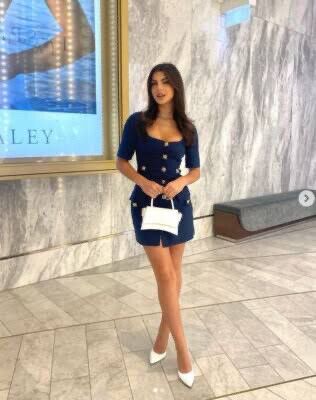 Rare Alice McCall Air France Blue Mini Dress