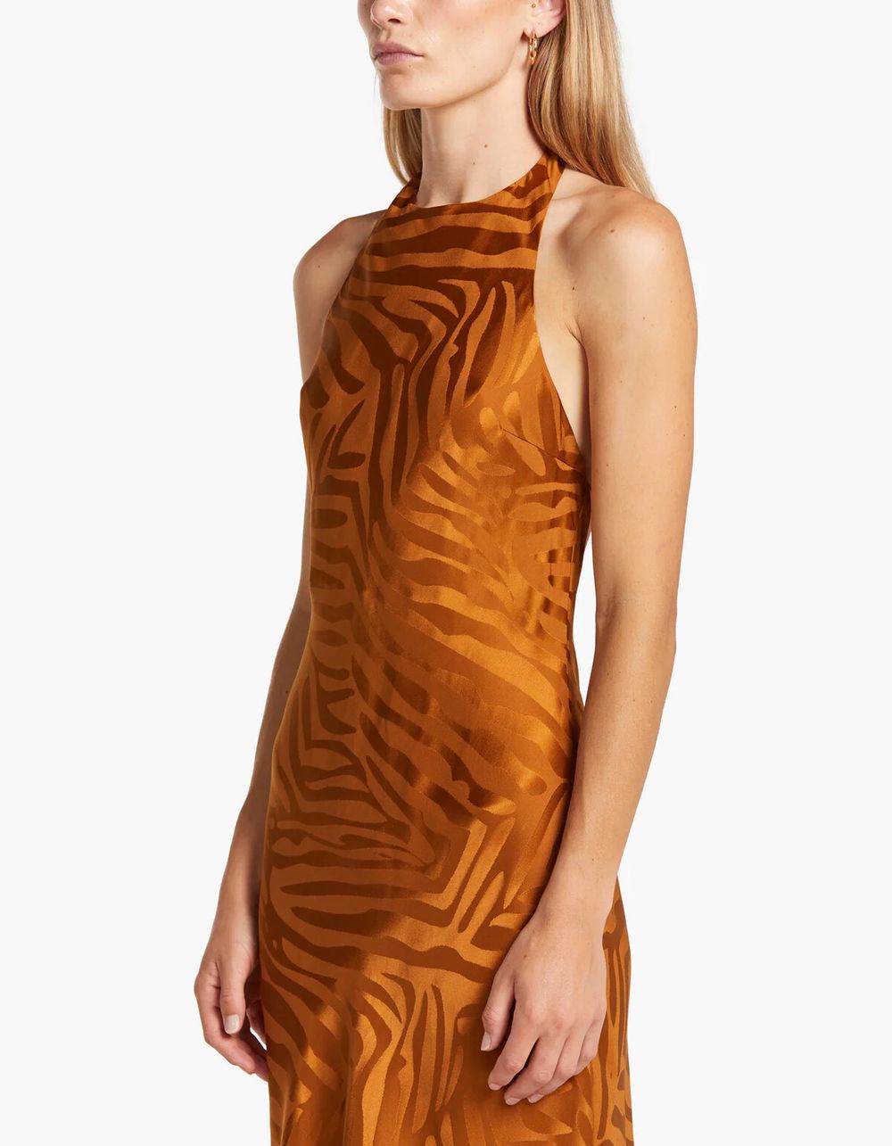 Silk Laundry - Silk Laundry Halter Dress on Designer Wardrobe Silk Laundry - Silk Laundry Halter Dress on Designer Wardrobe