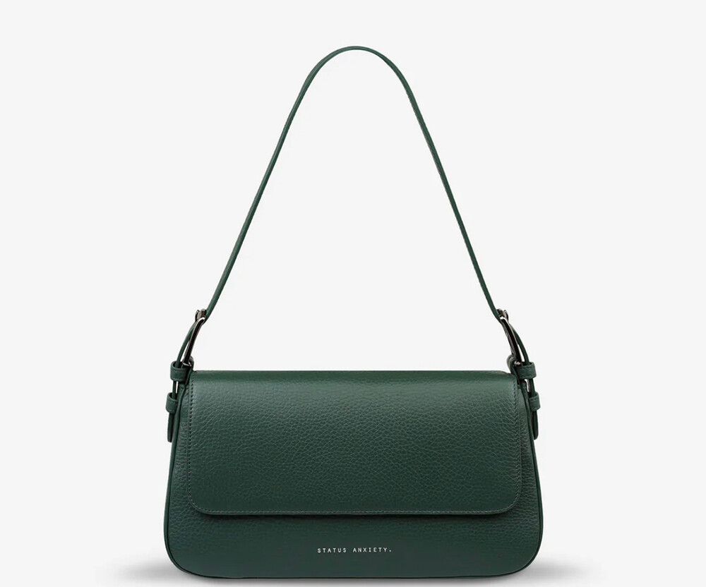 Status Anxiety Green Shoulder Bag