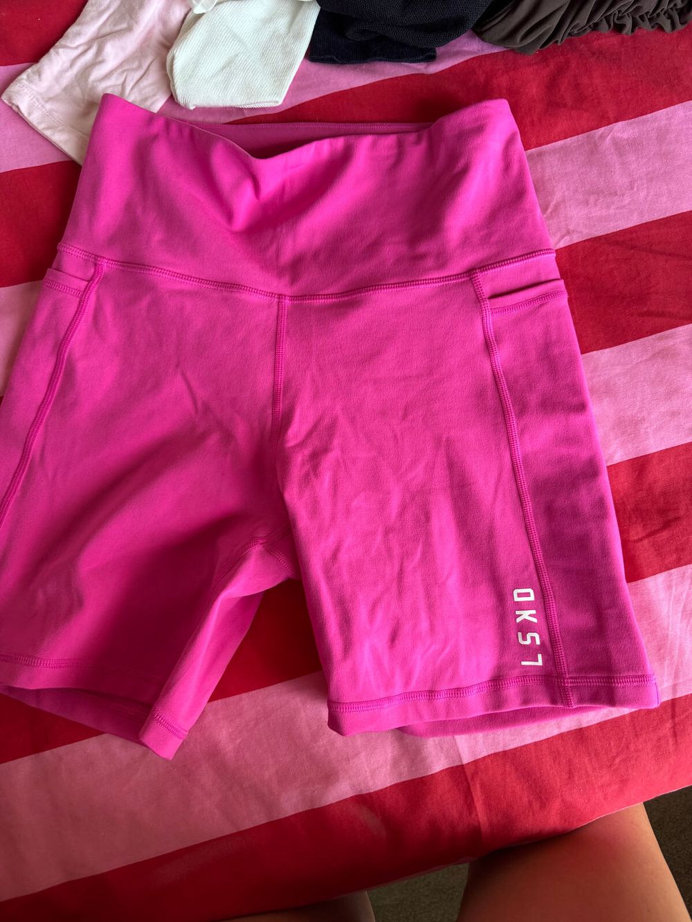 LSKD Pink Bike Shorts Size M