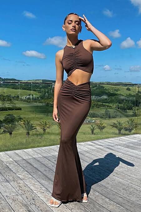 Tiger mist kimmie maxi skirt