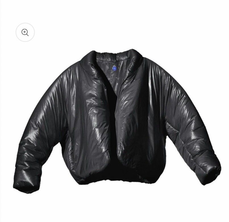 Yeezy x Gap black round puffer jacket
