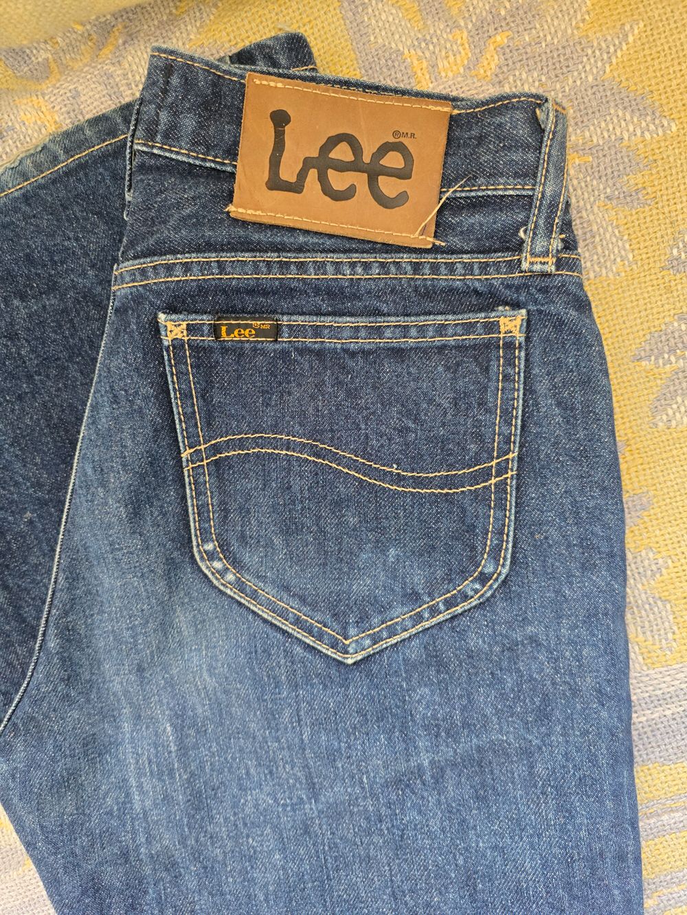 Vintage Lee Blue Super Flare Jeans Size 6/7