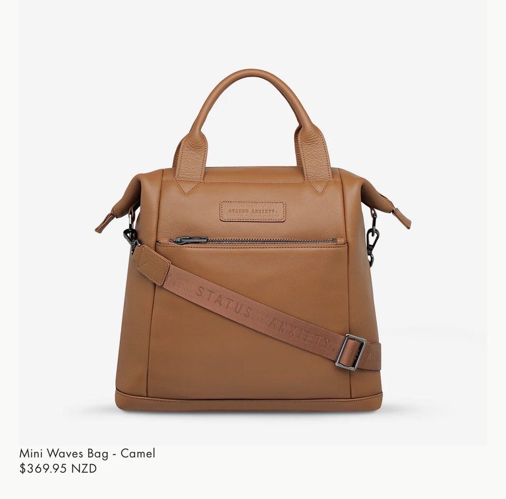 Status Anxiety Camel Mini Waves Backpack