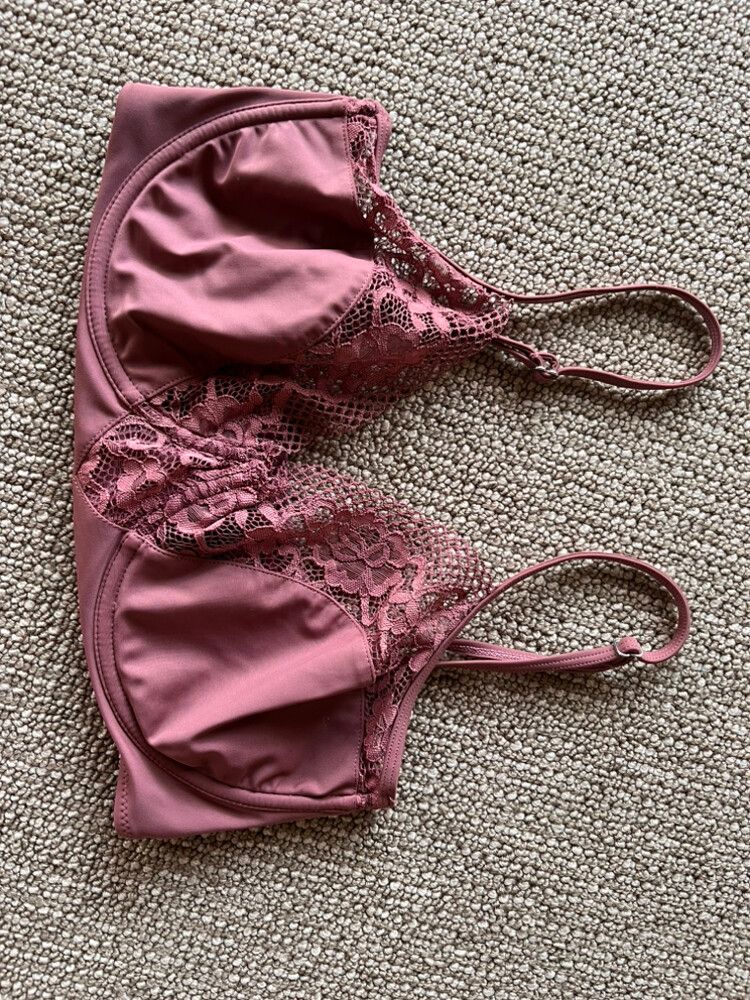Lonely Plum Lace Bikini Set Size S