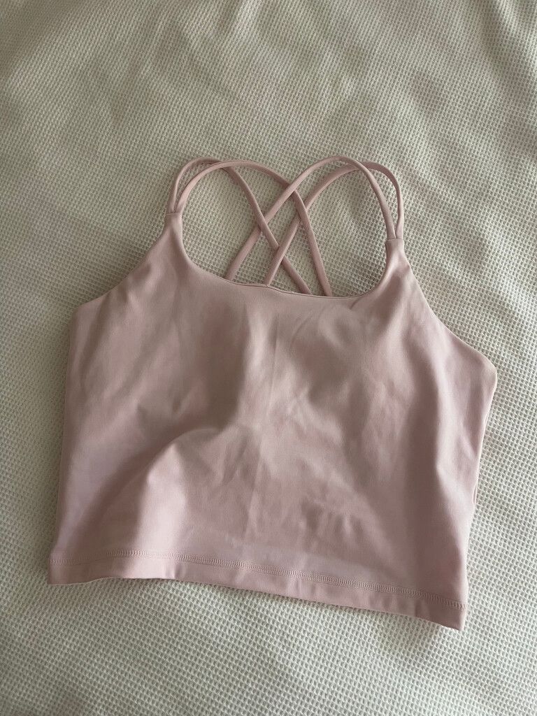 Elite Eleven Pink Sports Crop Top