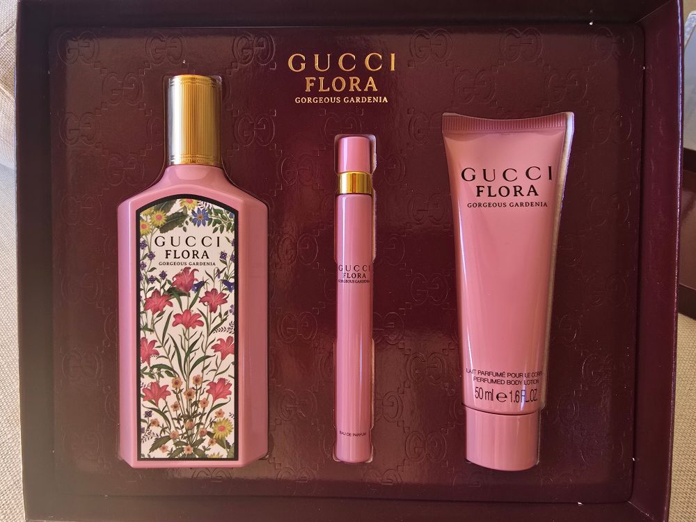 Brand New Gucci Flora Gorgeous Gardenia Set