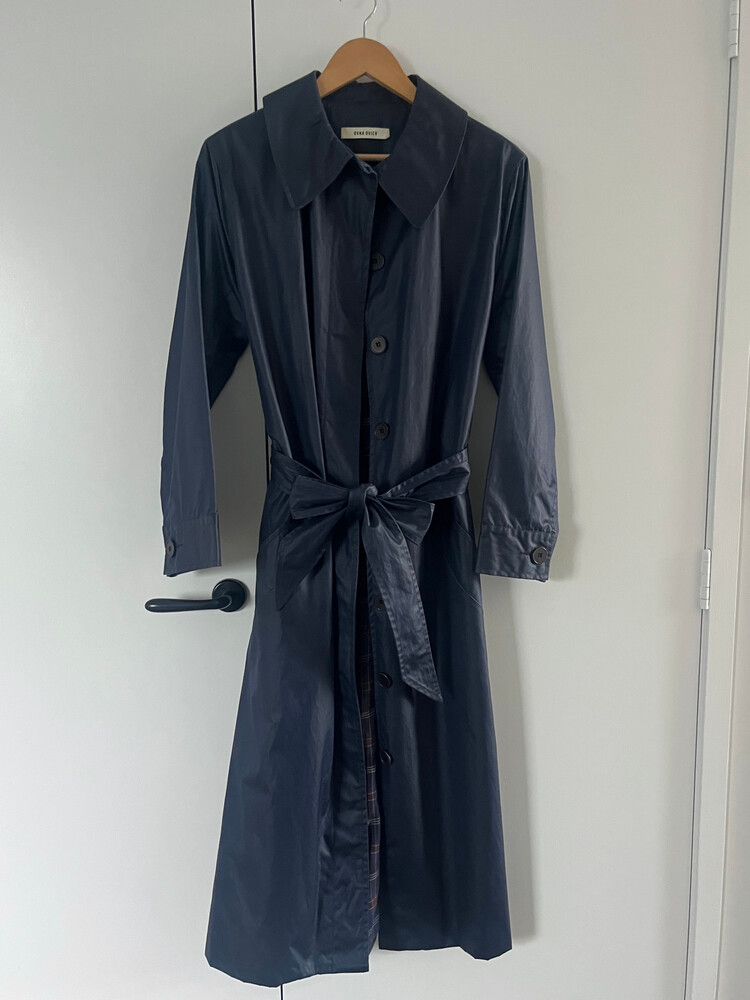 Ovna Ovich Waxed Trenchcoat