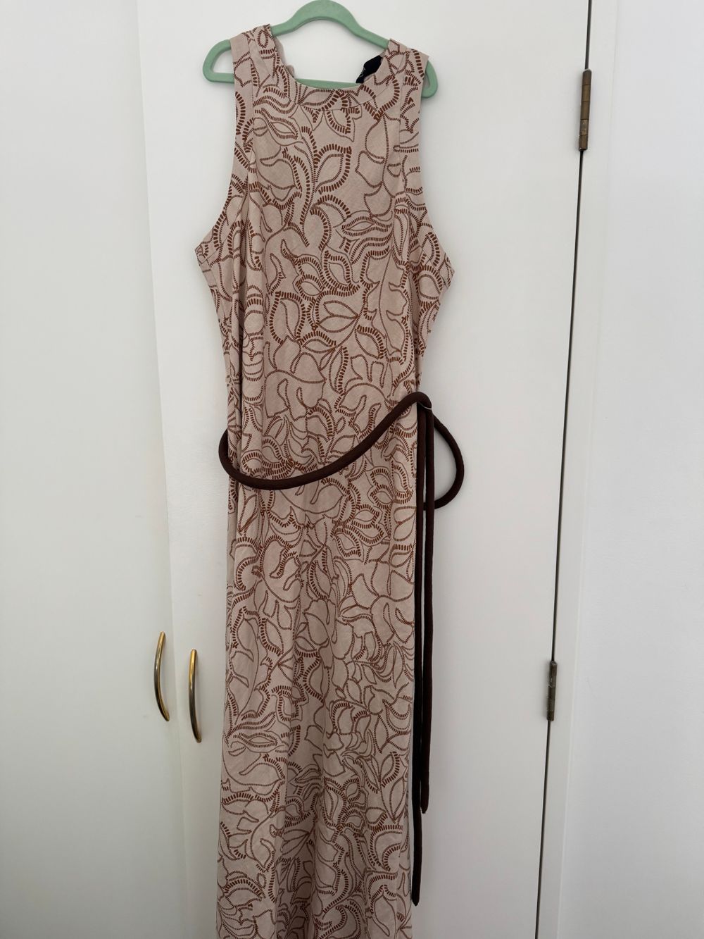 Saba Linen A line Midi Dress