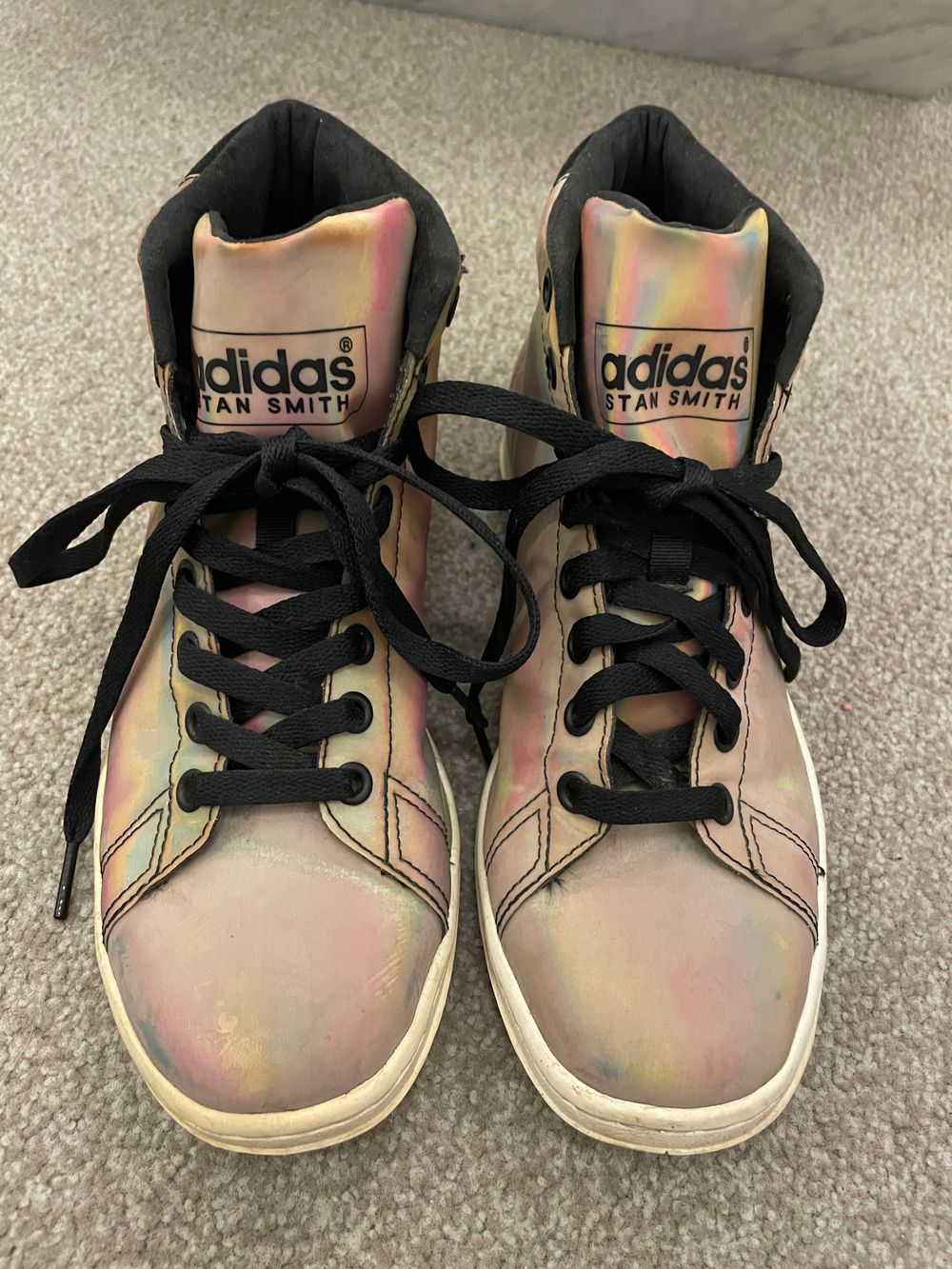 RARE AMAZING ADIDAS ORIGINALS RAINBOW STAN SMITH 2011 80S