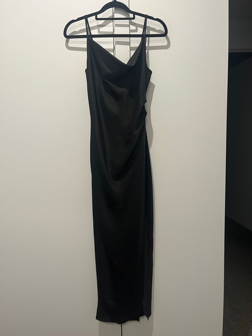 Dotti black slip dress