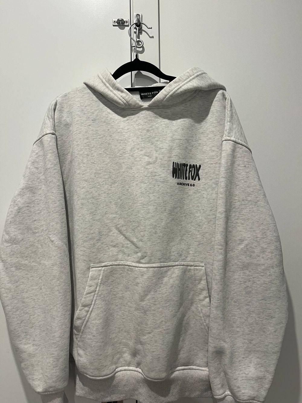 White Fox Grey Archive 6.0 Oversized Hoodie