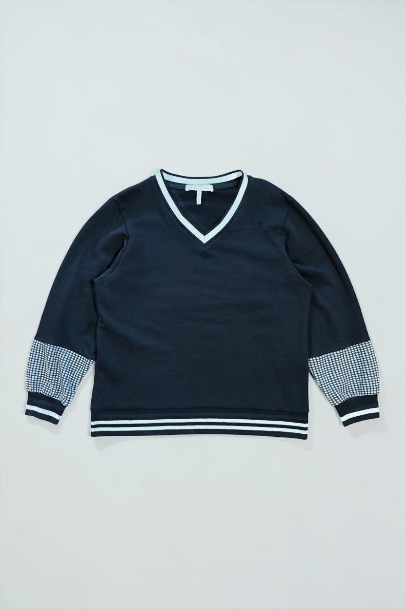 Classified Black & White Gingham Sweater — Relaxed Fit, NZ Design