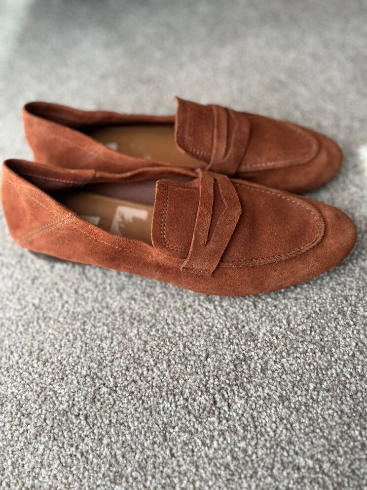 Suede Loafers
