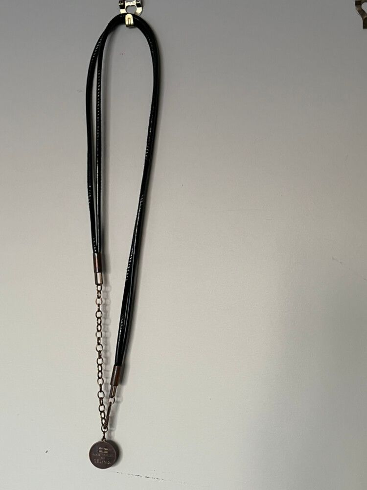 Elisabetta Franchi Black Necklace/Belt