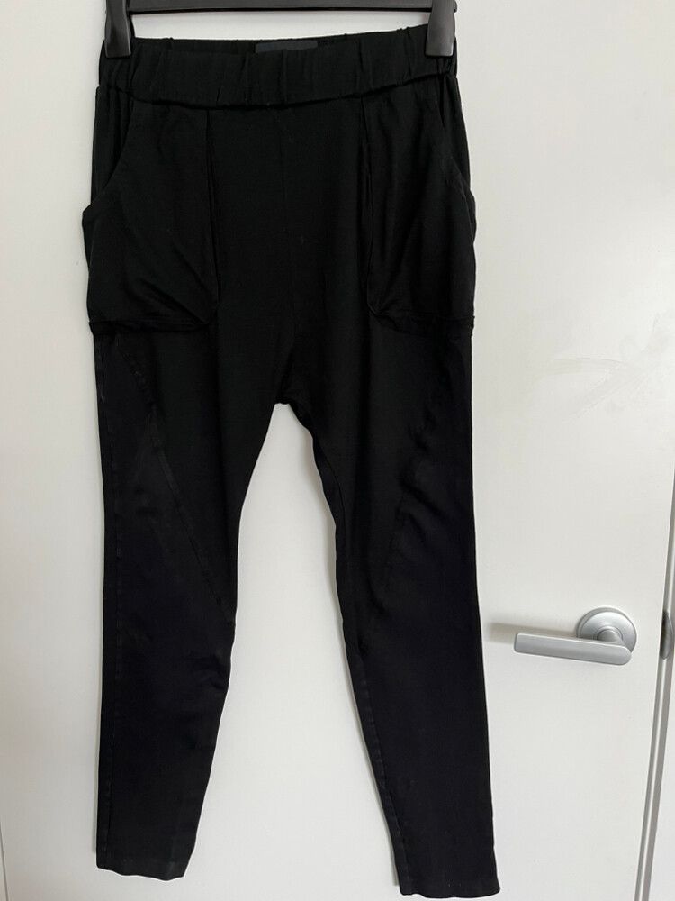 Wool Moochi Black Pants