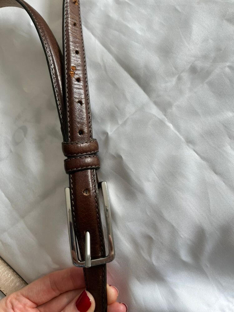 100% Leather Brown Belt