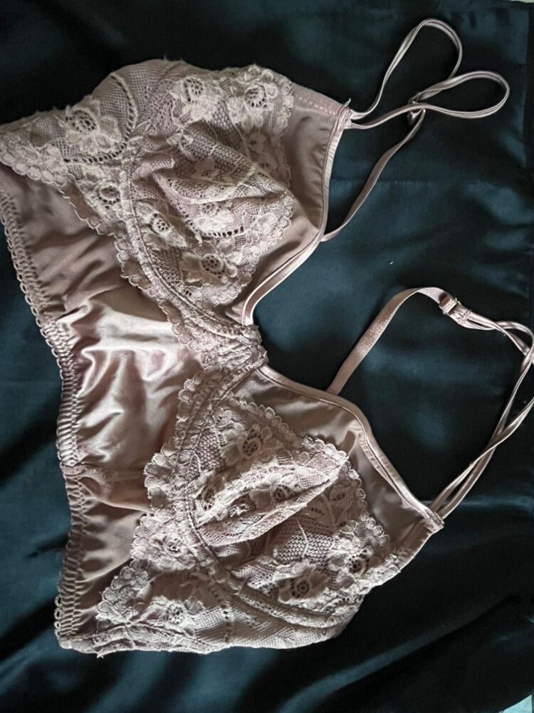 Body By Victoria Nude Lace Bra
