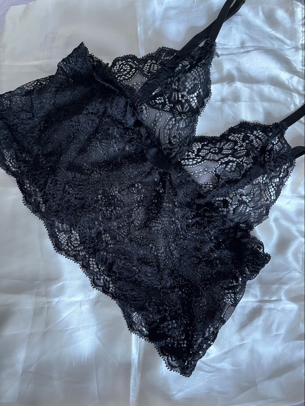 Black Lace Camisole