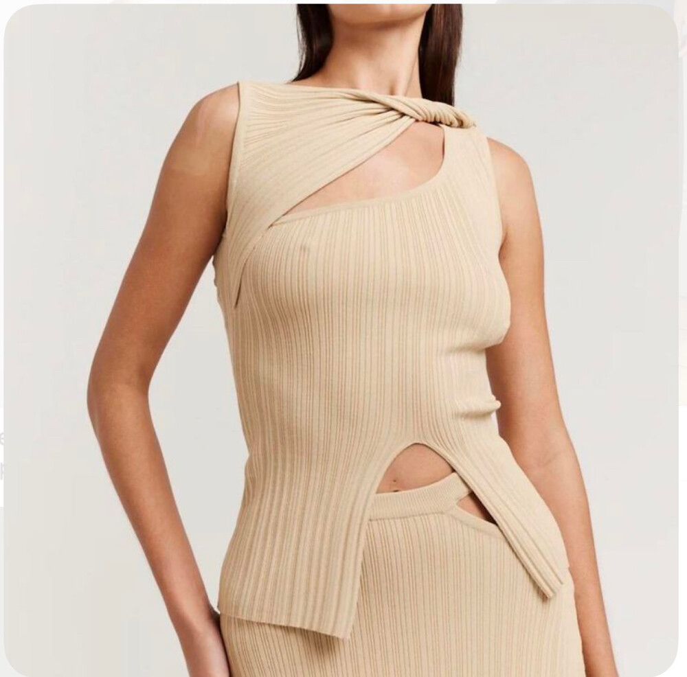 Henne Romee Knit - Beige