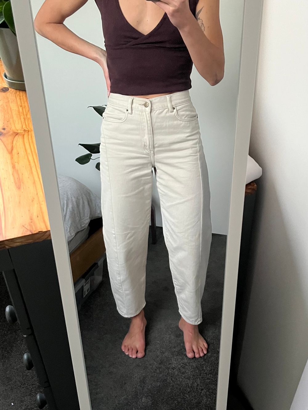 Max Montreal Barrel beige jeans