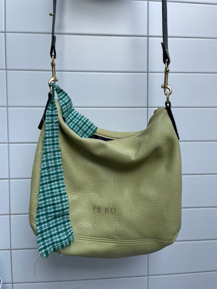 Yu Mei Green Braidy Bag
