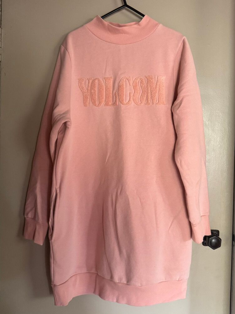 Volcom Pink Tunic Dress Size 12