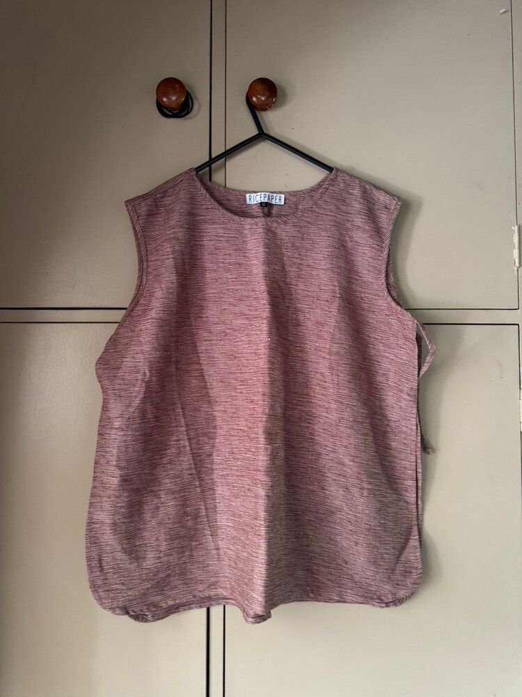 Ricepaper Sleeveless Top