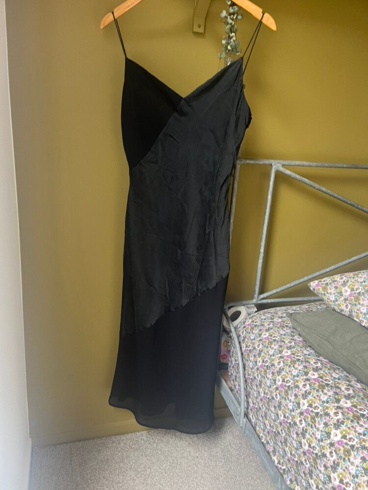 Silk Bias Cut Slip Dress