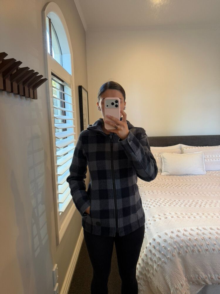 Swanndri Grey Plaid Wool Jacket