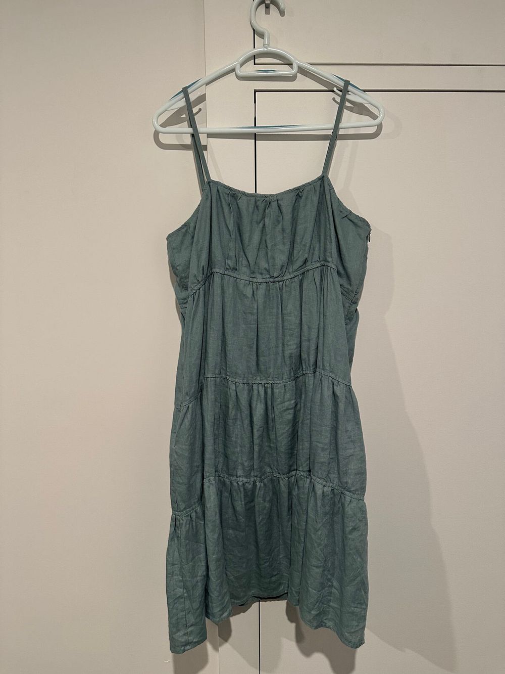 Strappy tiered dress
