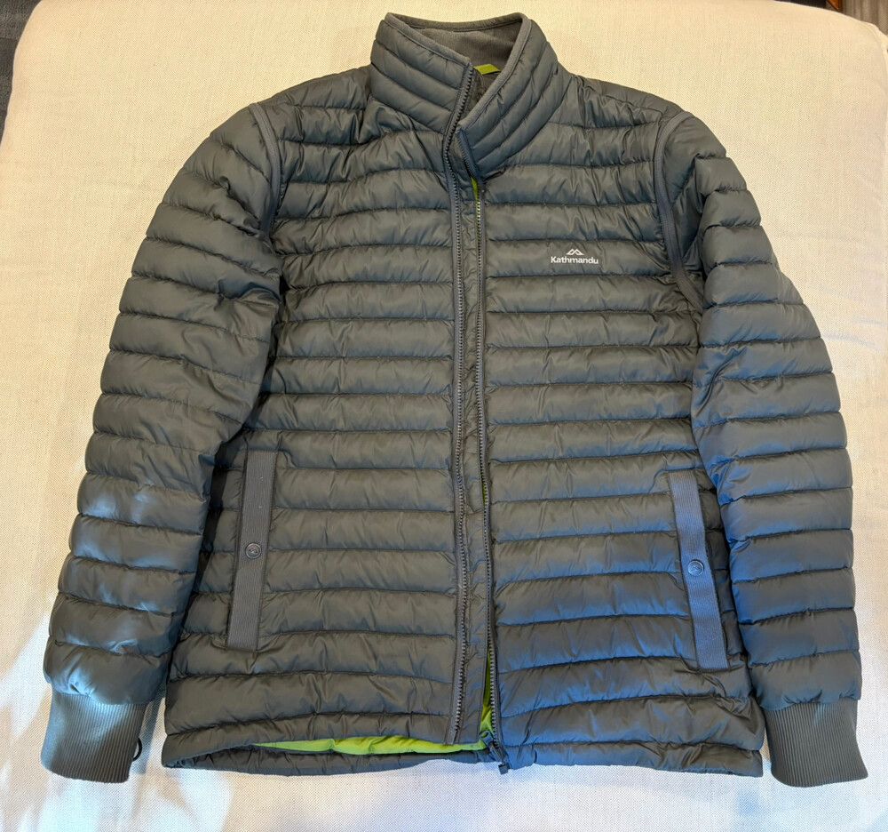 Kathmandu Grey Quilted Jacket