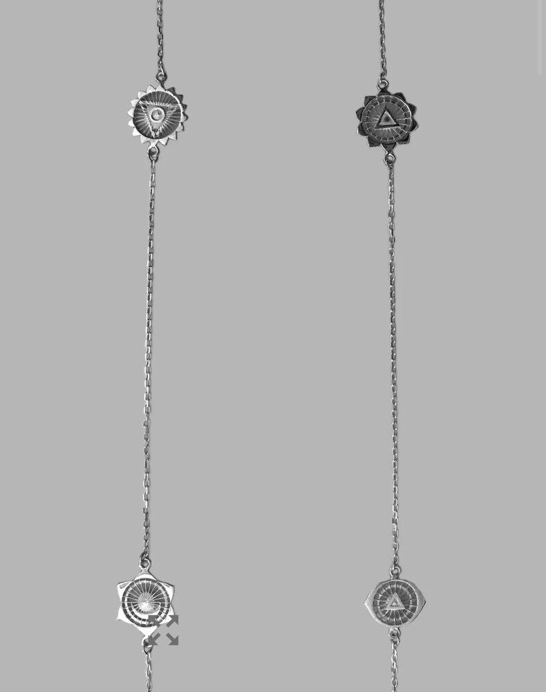 Zoe & Morgan 7 Chakra Necklace