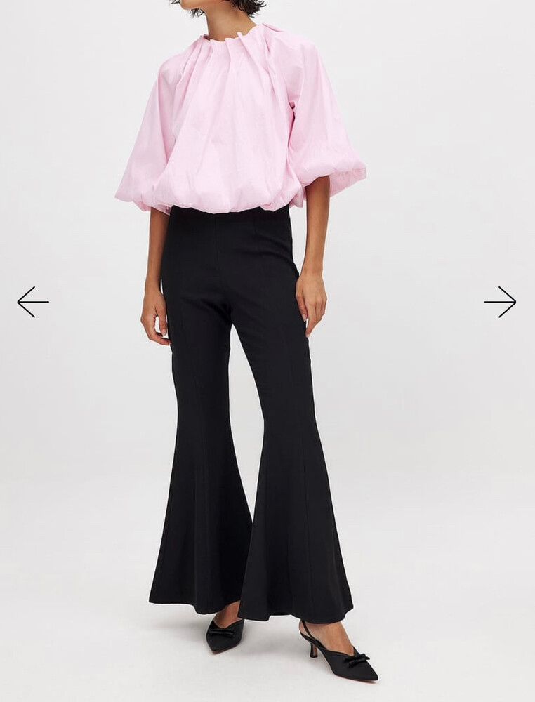 Low-waist Flare Pants