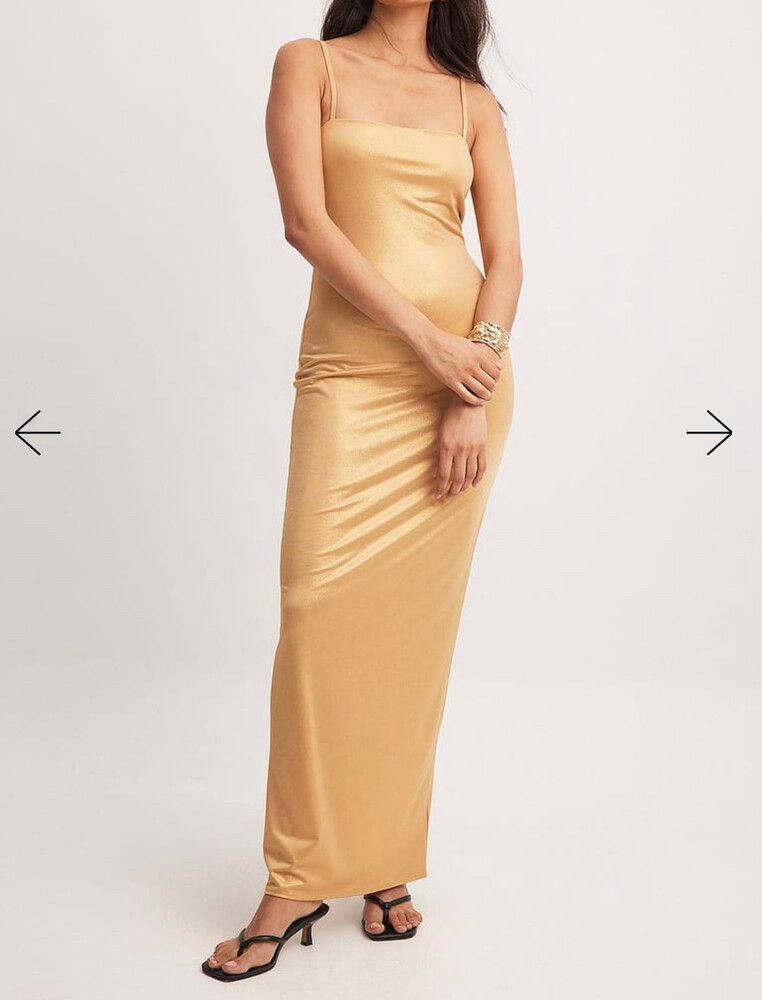 Gold Maxi Dress