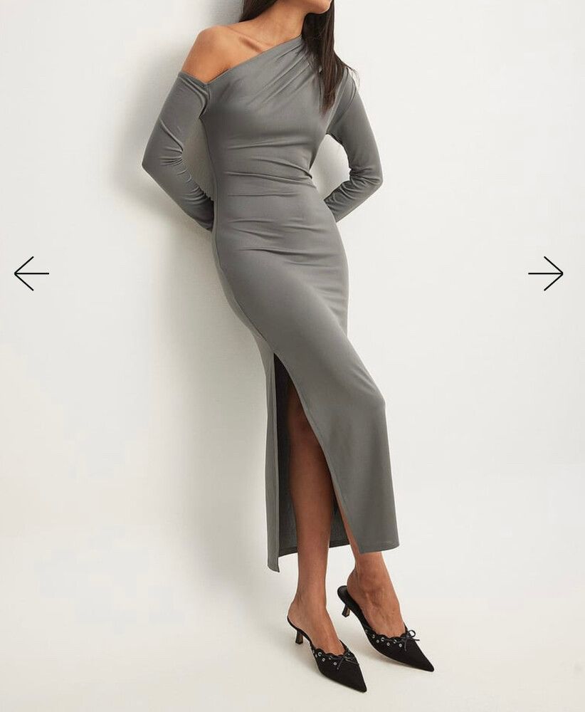Grey Maxi Dress
