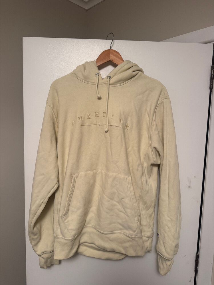 Champion yellow hoodie