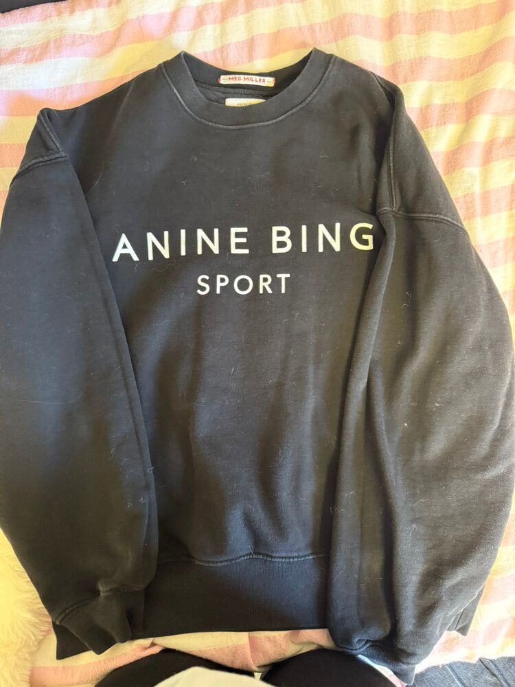 Anine Bing black crew