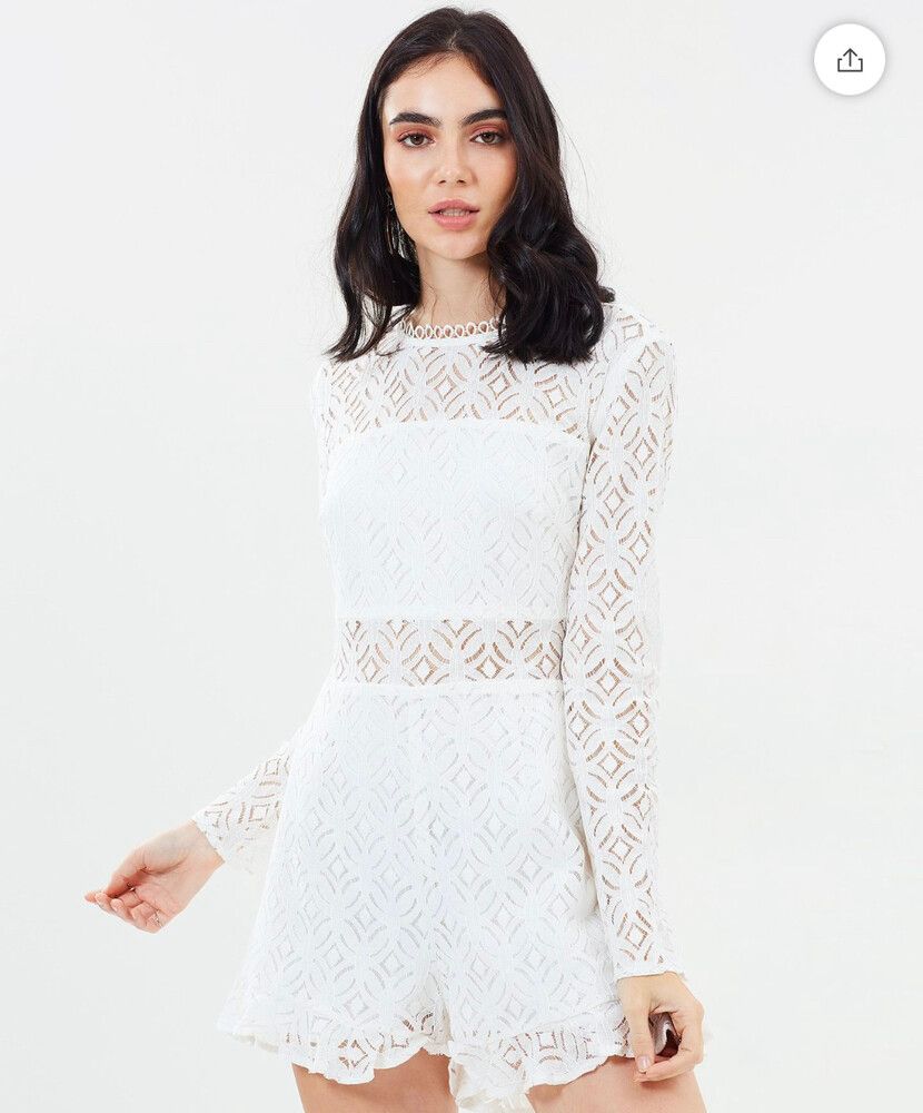 Saint Andre Lace Playsuit