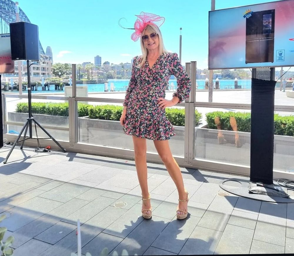 Mini garden party dress