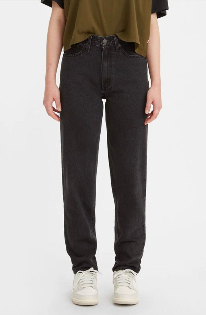 Levi's Black 80s Mom Jeans - 27