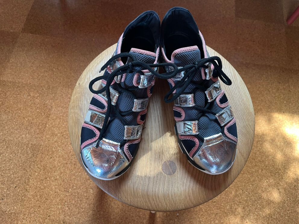 Marni Black Pink Sneakers