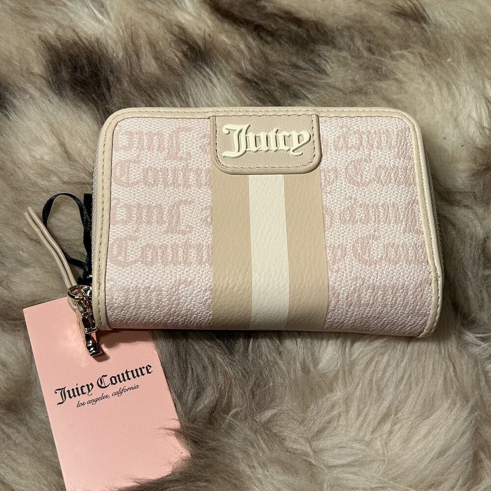 Juicy Couture Pink Zip Wallet