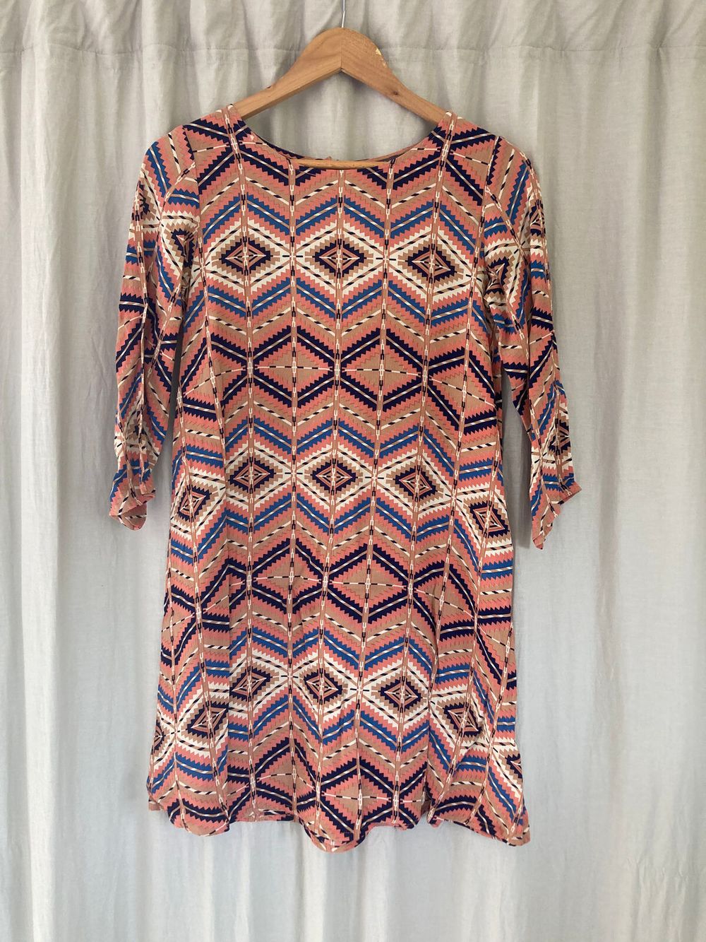 Aztec pattern dress