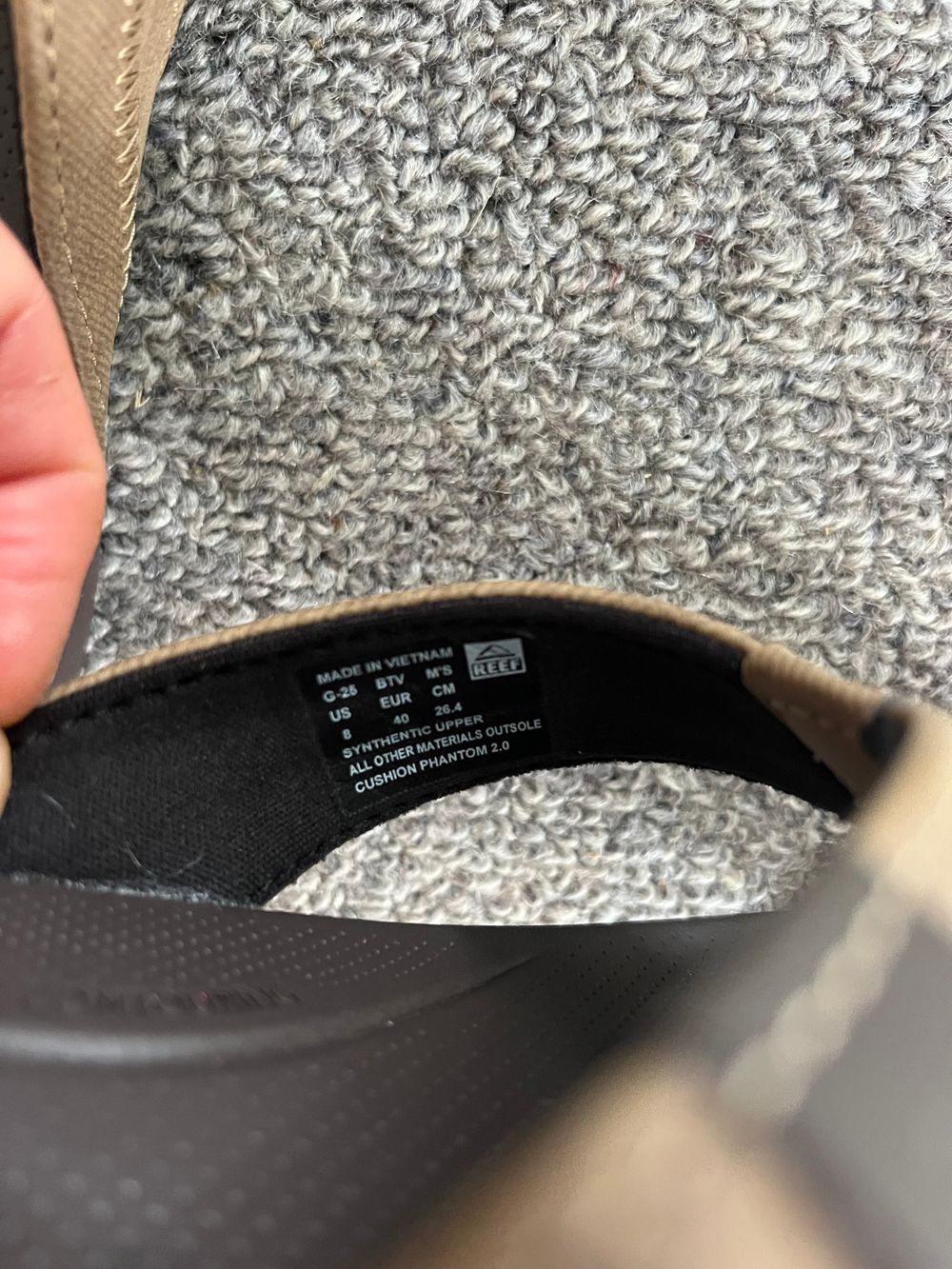 Men’s reef jandals